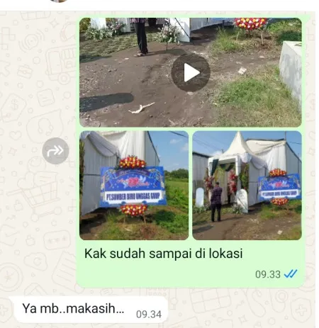 Pengiriman Karangan Bunga Kreo Selatan