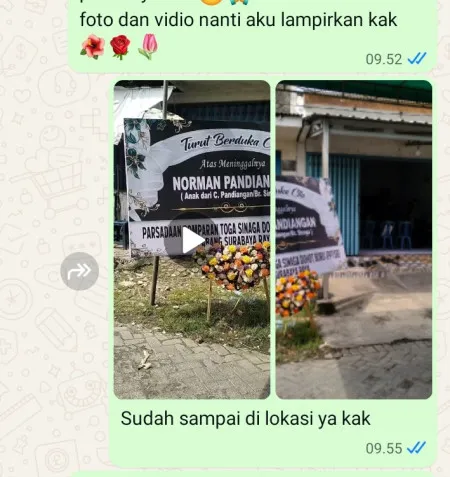 Pengiriman Karangan Bunga Kreo Selatan